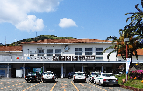発着場所 伊東駅 東海バスセンター7番線