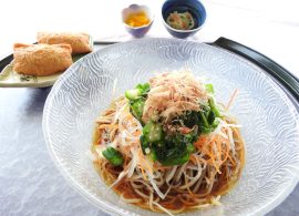 大根サラダ蕎麦