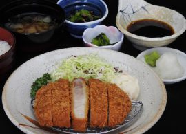 厚切りおろしカツ膳