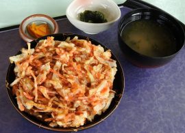 桜海老のかき揚げ丼